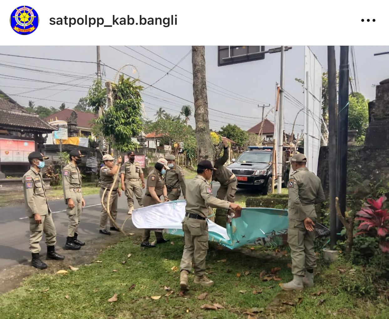 Patroli rutin wilayah susut