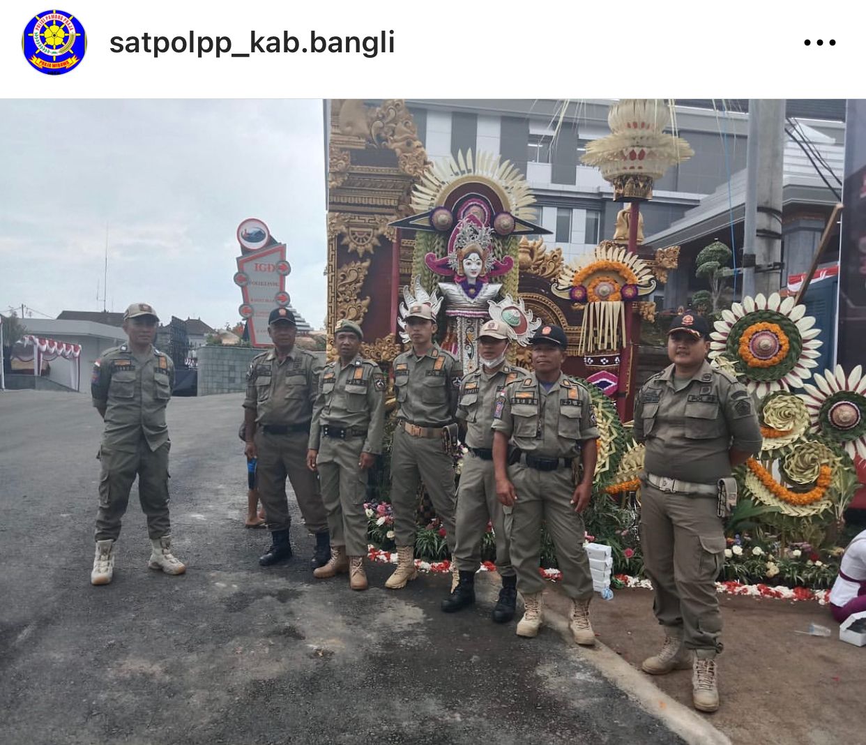 Pengamanan peresmian RSU dan kantor DPRD