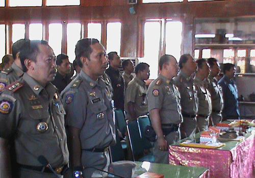 Rapat Kerja Satuan Polisi Pamong Praja Provinsi Bali